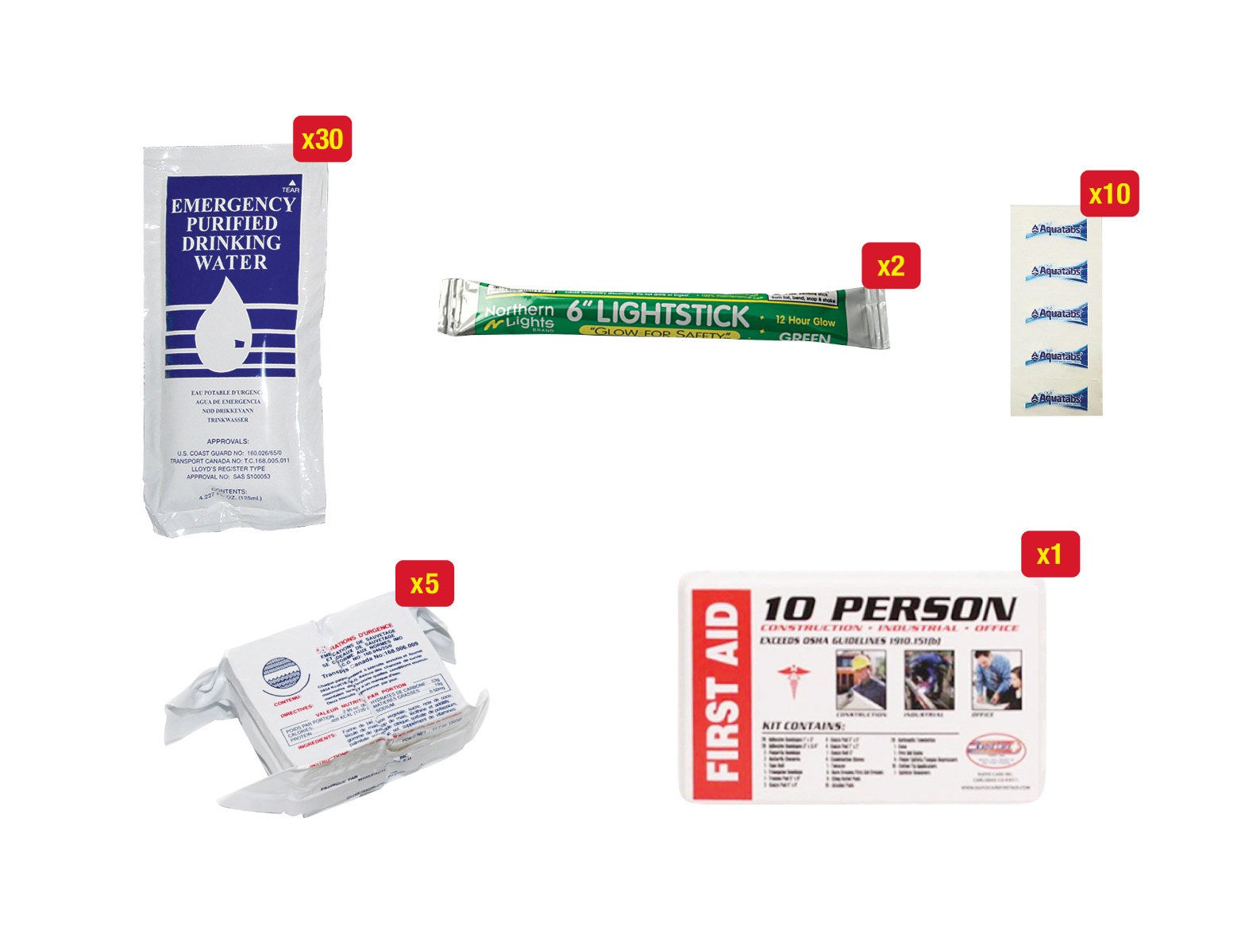 5 PERSON 5 YEAR REPLENISHMENT KIT - Image 2