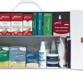 2-Shelf Industrial First Aid Cabinet
